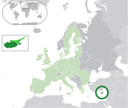 Κύπρος στον χάρτη