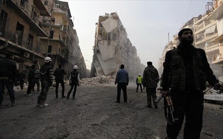 Συρία καταστροφή